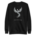Eadem mutata resurgo. Unisex Sweatshirt Unisex Sweatshirt Void & Verse Black S