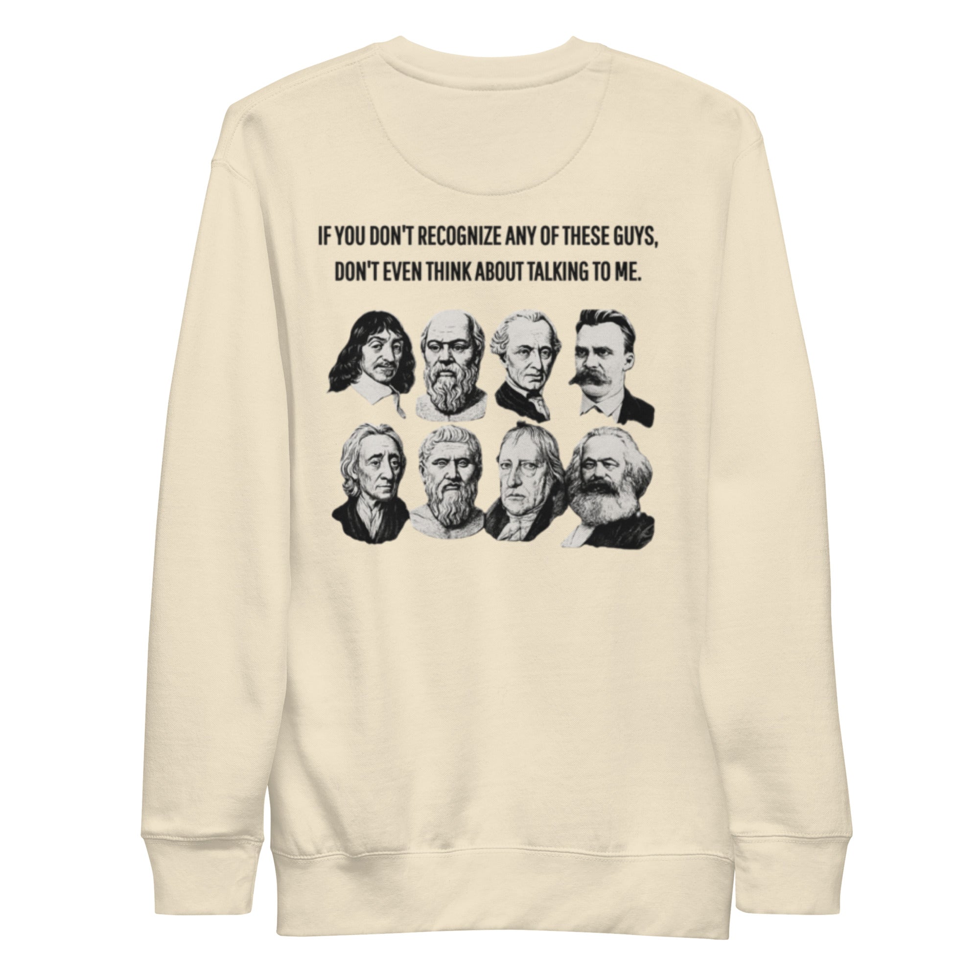 Do you recognize these guys. Unisex Sweatshirt Unisex Sweatshirt Void & Verse Bone S