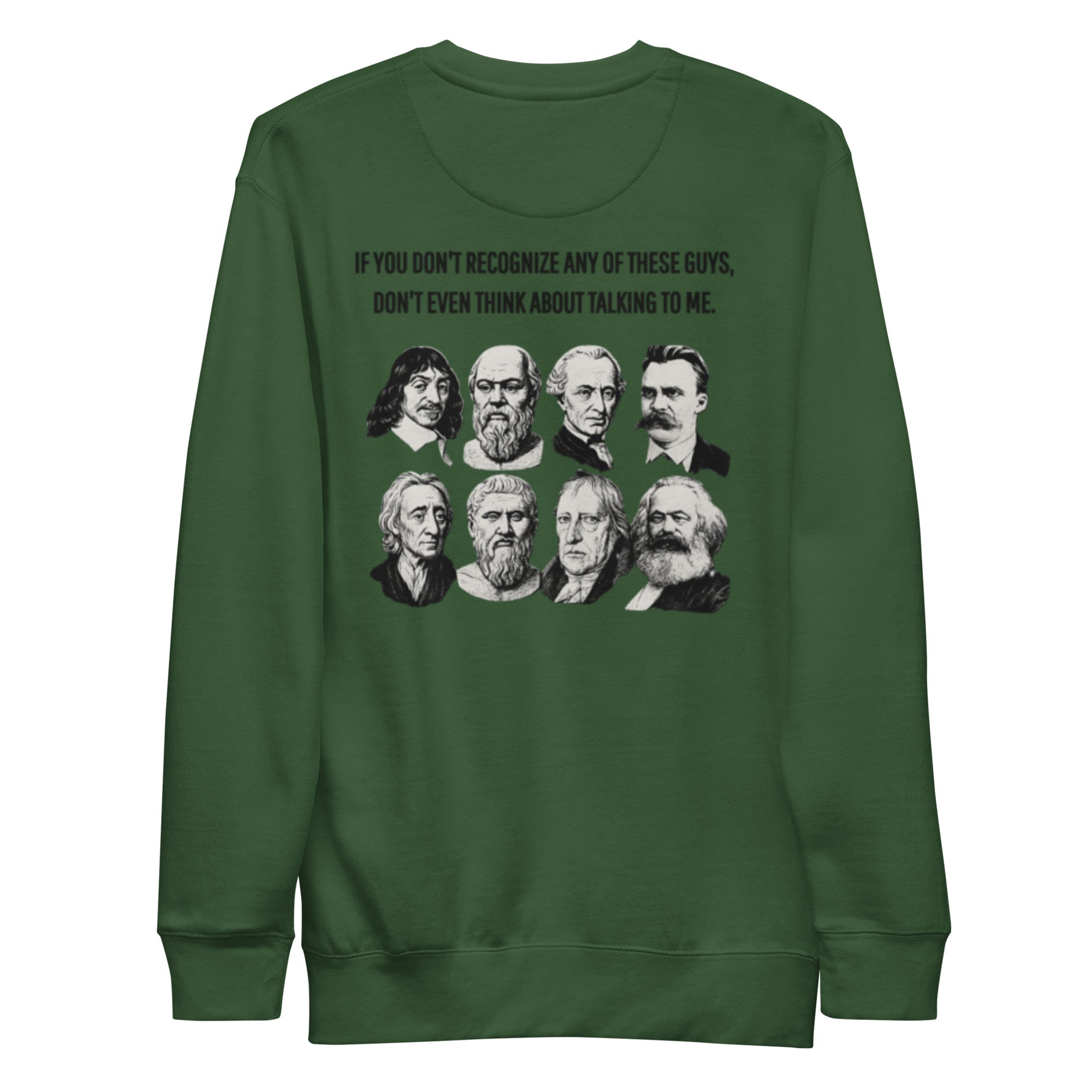 Do you recognize these guys. Unisex Sweatshirt Unisex Sweatshirt Void & Verse Forest Green S