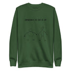 Comparison is the thief of joy. Unisex Sweatshirt Unisex Sweatshirt Void & Verse Forest Green S