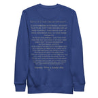 Sorry if I look like an introvert. Unisex Sweatshirt Unisex Sweatshirt Void & Verse Team Royal S