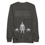 Dante Ali-Gains-Eri. Unisex Sweatshirt Unisex Sweatshirt Void & Verse Vintage Black S