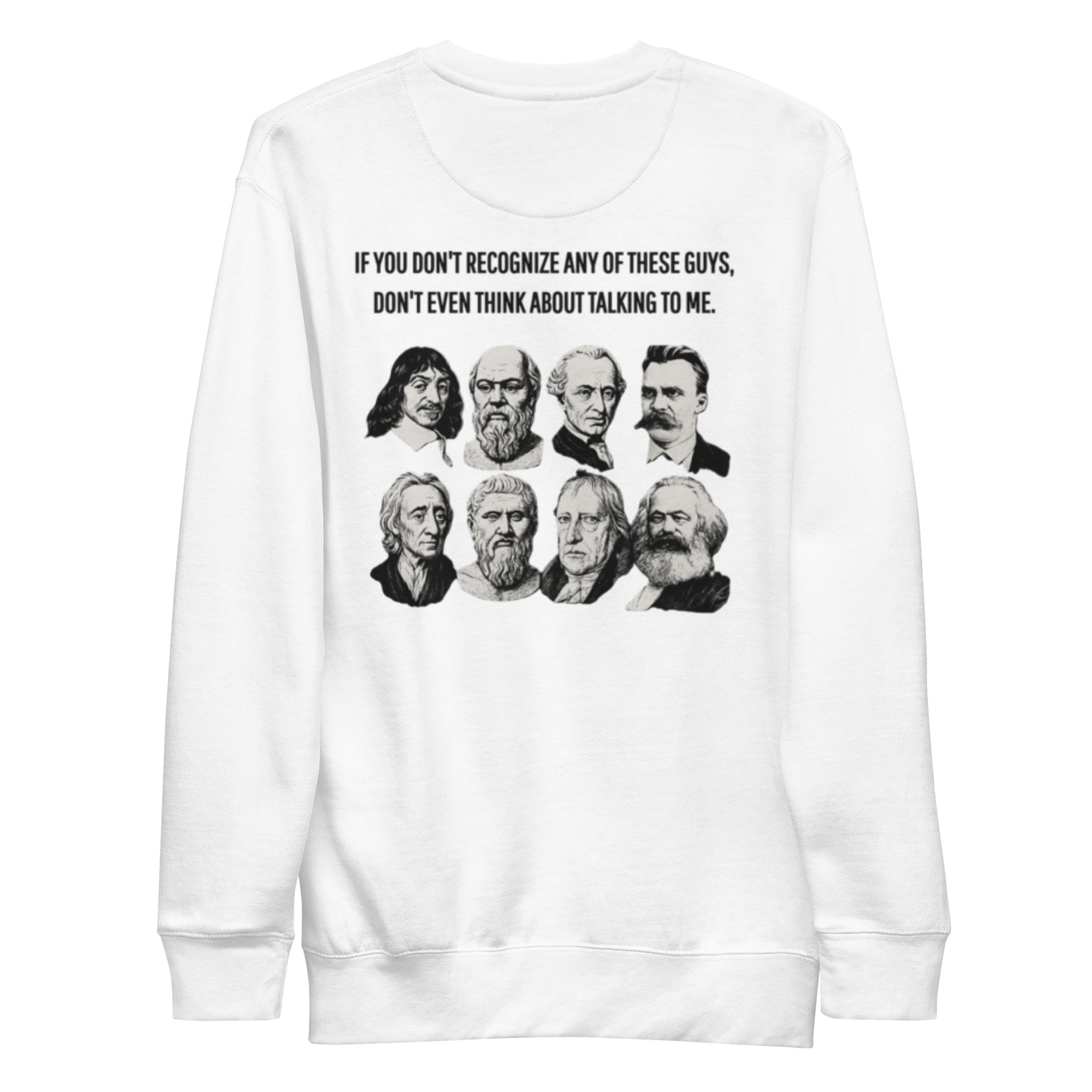 Do you recognize these guys. Unisex Sweatshirt Unisex Sweatshirt Void & Verse White S